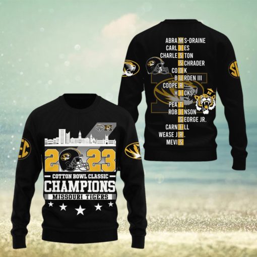 Missouri Tigers Cotton Bowl Classic Champions 2023 Hoodie T Shirt