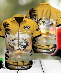 Missouri Tigers NCAA Exclusive Custom Name Men And Women Sports Teams Hawaiian Shirt Gift