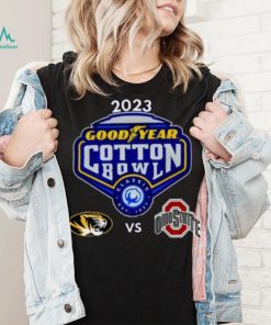Missouri Tigers vs Ohio State Buckeyes 2023 Goodyear Cotton Bowl shirt