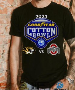 Missouri Tigers vs Ohio State Buckeyes 2023 Goodyear Cotton Bowl shirt