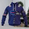 NFL Washington Football Team Mix Grateful Dead, Personalized Name & Number Specialized Concepts Kits 3D Hoodie