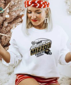 Mizzou Tigers Goodyear Cotton Bow Grey Helmet T Shirt