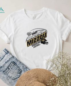 Mizzou Tigers Goodyear Cotton Bow Grey Helmet T Shirt
