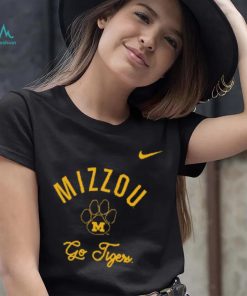 Mizzou Tigers Nike® 2023 Mizzou Vault Paw Marled Black T Shirt