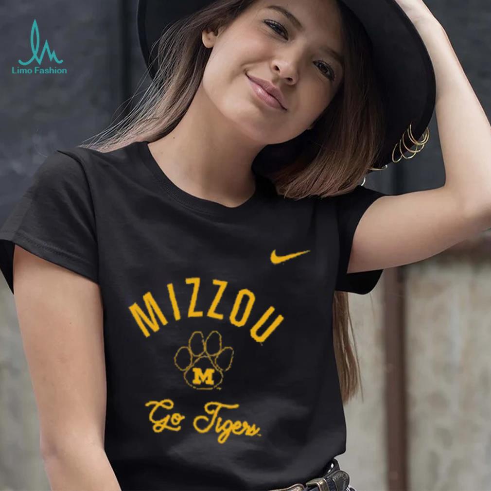 Mizzou Tigers Nike® 2023 Mizzou Vault Paw Marled Black T Shirt Mizzou Tigers Nike® 2023 Mizzou Vault Paw Marled Black T Shirt