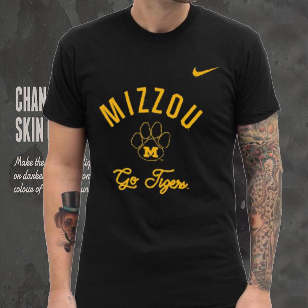 Mizzou Tigers Nike® 2023 Mizzou Vault Paw Marled Black T Shirt Mizzou Tigers Nike® 2023 Mizzou Vault Paw Marled Black T Shirt
