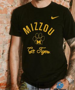 Mizzou Tigers Nike® 2023 Mizzou Vault Paw Marled Black T Shirt