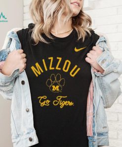 Mizzou Tigers Nike® 2023 Mizzou Vault Paw Marled Black T Shirt