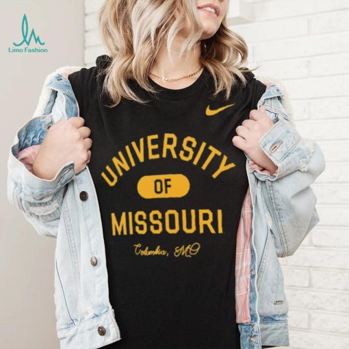 Mizzou Tigers Nike® 2023 University Of Missouri Columbia Black Shirt