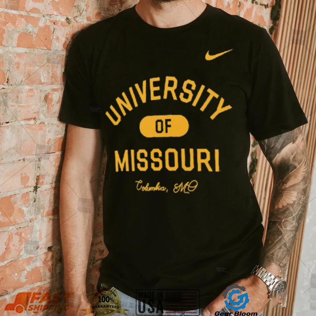 Mizzou Tigers Nike® 2023 University Of Missouri Columbia Black Shirt Mizzou Tigers Nike® 2023 University Of Missouri Columbia Black Shirt