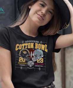 Mizzou Tigers Vs Ohio State Cotton Bowl Black T Shirt