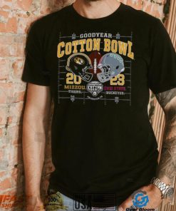 Mizzou Tigers Vs Ohio State Cotton Bowl Black T Shirt