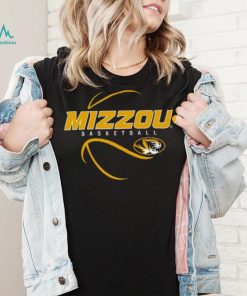 Mizzou Tigers Youth Black Basketball T Shirt