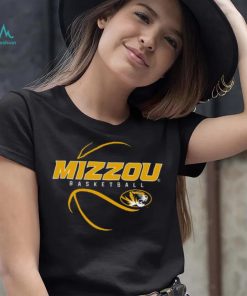 Mizzou Tigers Youth Black Basketball T Shirt