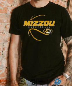 Mizzou Tigers Youth Black Basketball T Shirt