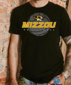 Mizzou Volleyball Black Crew Neck T Shirt