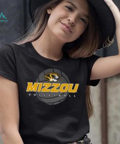 Mizzou Volleyball Black Crew Neck T Shirt