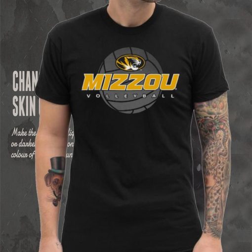 Mizzou Volleyball Black Crew Neck T Shirt