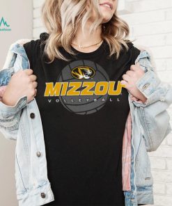 Mizzou Volleyball Black Crew Neck T Shirt