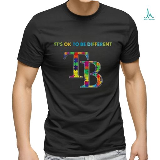 Mlb 2023 Tampa Bay Rays Autism It’s Ok To Be Different Shirt