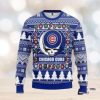 NFL Chicago Bears Custom Name And Number Christmas Gift Full Print 3D Sweater Ugly Christmas Sweater