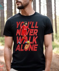 Mohamed Salah You’ll Never Walk Alone Liverpool Shirt