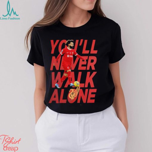 Mohamed Salah You’ll Never Walk Alone Liverpool Shirt