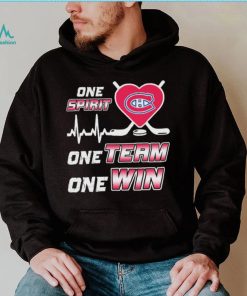 Montreal Canadiens One Spirit One Team One Win Shirt
