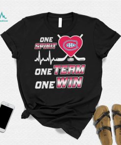 Montreal Canadiens One Spirit One Team One Win Shirt