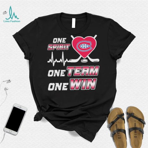 Montreal Canadiens One Spirit One Team One Win Shirt