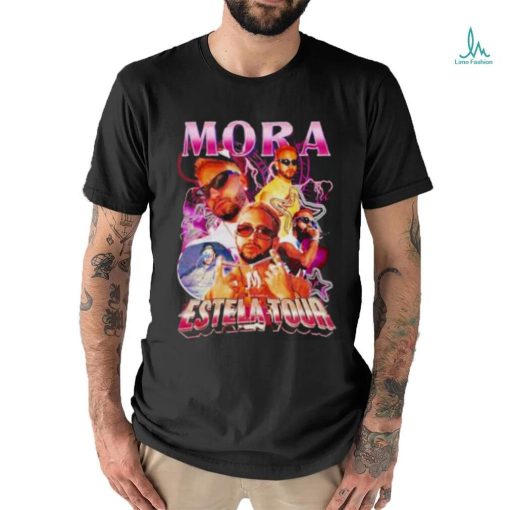 Mora Estela tour double sided shirt