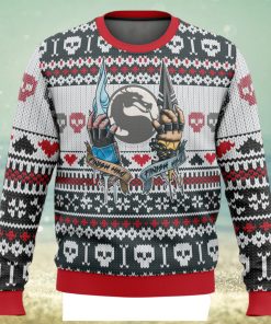 Mortal Kombat Finish Him Ugly Christmas Sweater