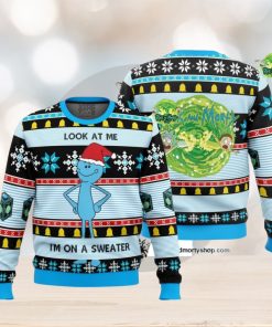 Mr. Meeseeks Ugly Christmas Sweater