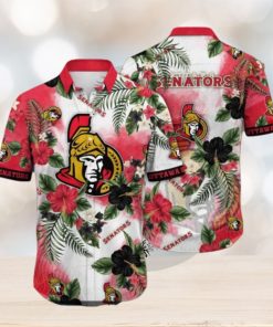 Music Festivals Time – Ottawa Senators NHL Hawaiian Aloha Shirt