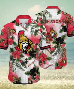 Music Festivals Time – Ottawa Senators NHL Hawaiian Aloha Shirt