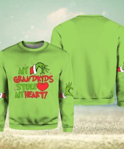 My Grandkids Stole My Heart Christmas Sweatshirt