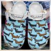 Colorful Dachshunds, Classic Dog Crocs Clogs for Shoe Enthusiasts