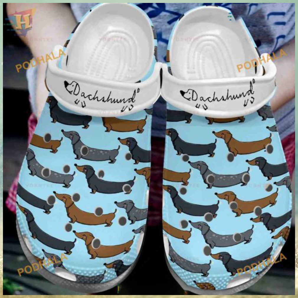 My Love Dachshund Blue Crocs My Love Dachshund Blue Crocs