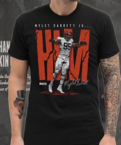 Myles Garrett Cleveland HIM WHT Shirt