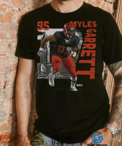 Myles Garrett Cleveland Player Name WHT Shirt