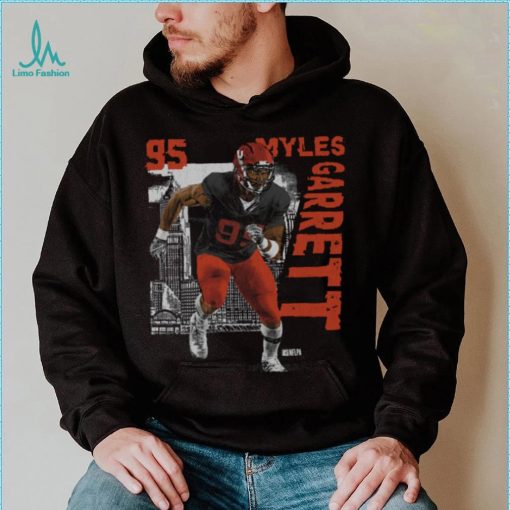 Myles Garrett Cleveland Player Name WHT Shirt