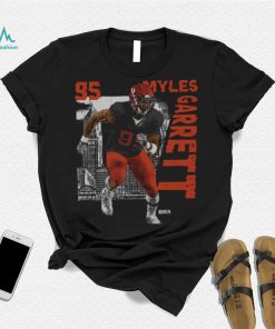 Myles Garrett Cleveland Player Name WHT Shirt