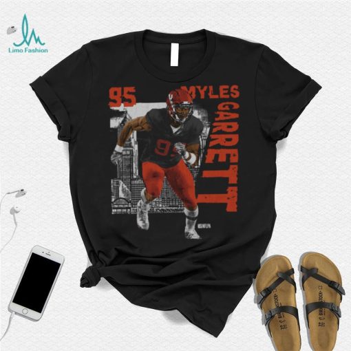 Myles Garrett Cleveland Player Name WHT Shirt