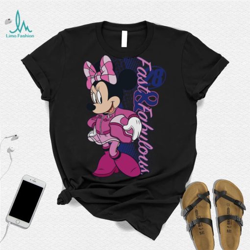 NASCAR Fanatics Branded Girls Toddler Minnie Fast Fabulous T Shirt