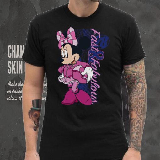 NASCAR Fanatics Branded Girls Toddler Minnie Fast Fabulous T Shirt