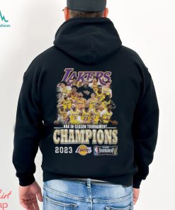 NBA In Season Tournament Champions 2023 Los Angeles Lakers T Shirt