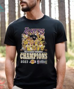 NBA In Season Tournament Champions 2023 Los Angeles Lakers T Shirt