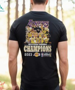 NBA In Season Tournament Champions 2023 Los Angeles Lakers T Shirt