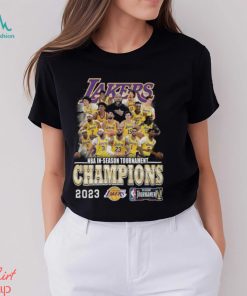 NBA In Season Tournament Champions 2023 Los Angeles Lakers T Shirt