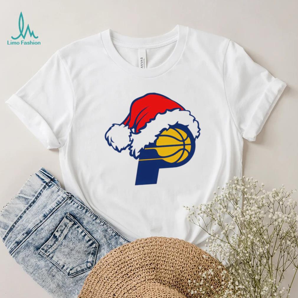 NBA Indiana Pacers basketball Santa hat logo shirt NBA Indiana Pacers basketball Santa hat logo shirt